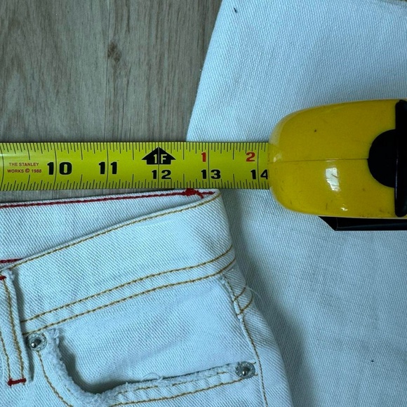 Vintage Y2K GLO white low rise bootcut jeans - Picture 3 of 6